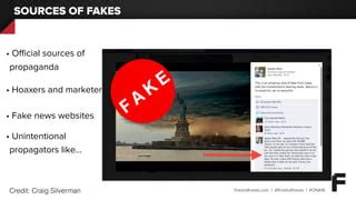 how big companies are handling fake news